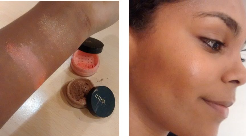 Make Up Tips Inika Mineral Blush Peachy Keen & Mineral Bronzer Sunseeker