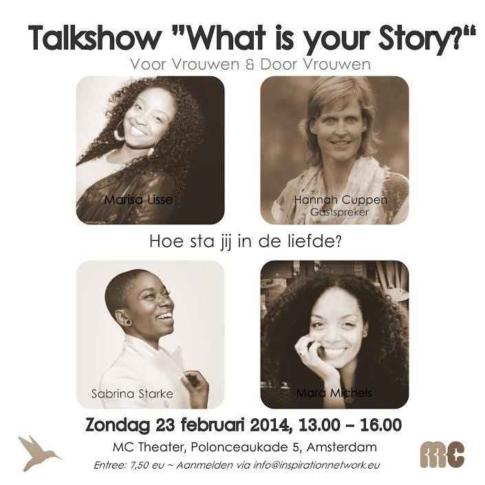 Talkshow What's Your Story 3e Editie