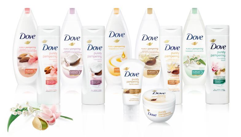 Dove Purely Pampering Producten